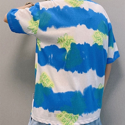 市场上装-T恤-微潮T恤