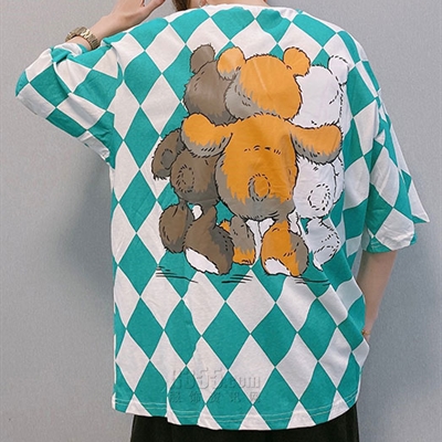 市场上装-T恤-微潮T恤