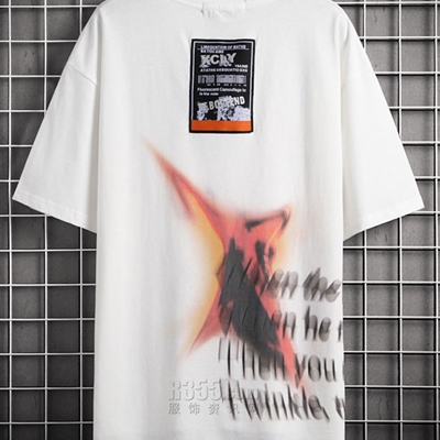 市场上装-T恤-微潮T恤