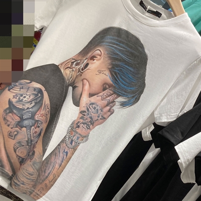 市场上装-T恤-休闲T恤【实拍】