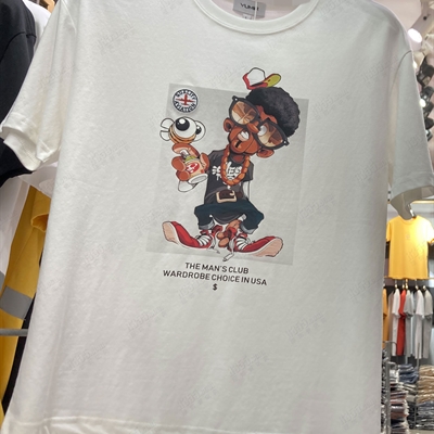 市场上装-T恤-休闲T恤【实拍】