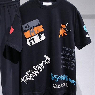 市场上装-T恤-微潮T恤【实拍】