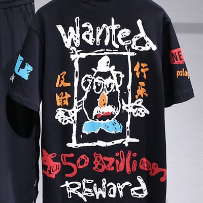 市场上装-T恤-微潮T恤【实拍】