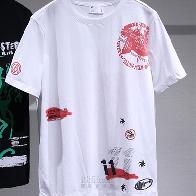 市场上装-T恤-休闲T恤【实拍】