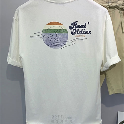 市场上装-T恤-休闲T恤【实拍】