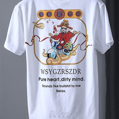 市场上装-T恤-休闲T恤【实拍】