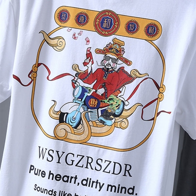 市场上装-T恤-休闲T恤【实拍】