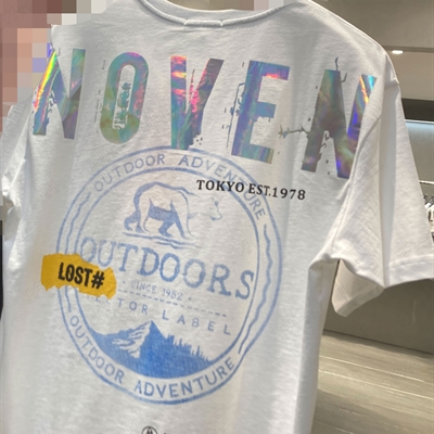 市场上装-T恤-微潮T恤【实拍】