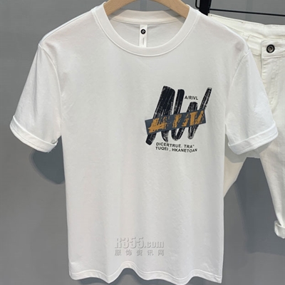 市场上装-T恤-休闲T恤【实拍】