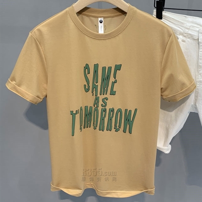 市场上装-T恤-休闲T恤【实拍】