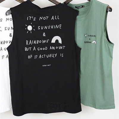 市场上装-T恤-休闲T恤【实拍】