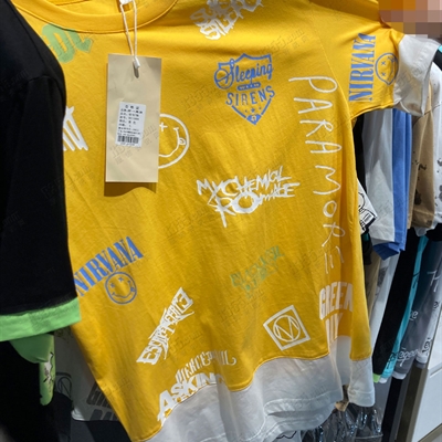 市场上装-T恤-微潮T恤【实拍】