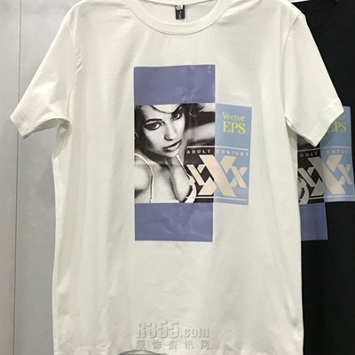 市场上装-T恤-休闲T恤【实拍】