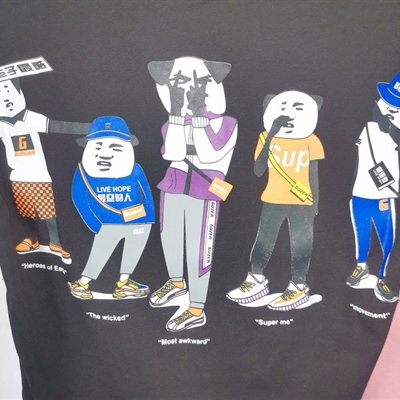 市场上装-T恤-休闲T恤【实拍】