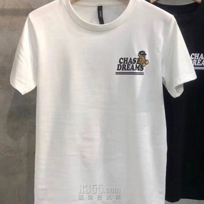 市场上装-T恤-休闲T恤【实拍】