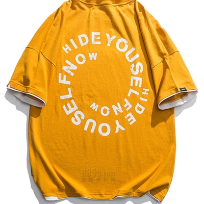 市场上装-T恤-微潮T恤