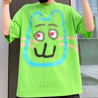 市场上装-T恤-微潮T恤