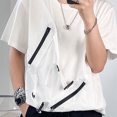 市场上装-T恤-微潮T恤