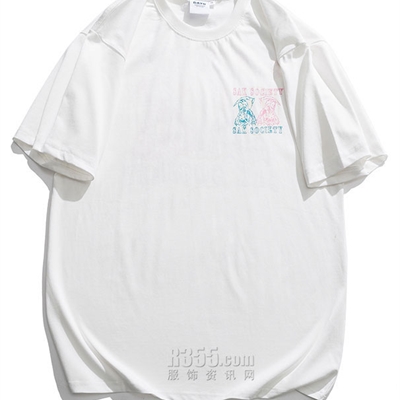 市场上装-T恤-微潮T恤