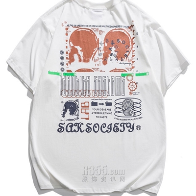 市场上装-T恤-微潮T恤