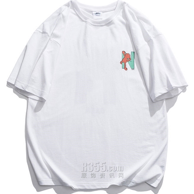 市场上装-T恤-微潮T恤