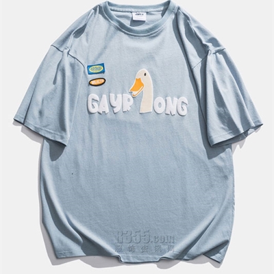 市场上装-T恤-微潮T恤