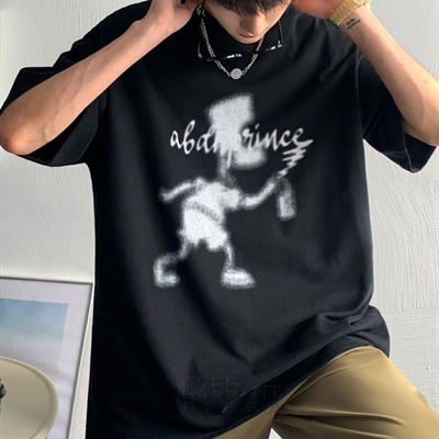 市场上装-T恤-微潮T恤