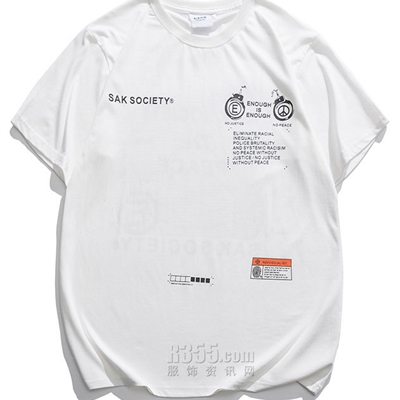 市场上装-T恤-微潮T恤