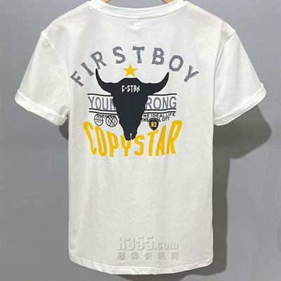 市场上装-T恤-休闲T恤【实拍】