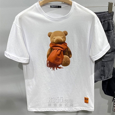 市场上装-T恤-休闲T恤【实拍】