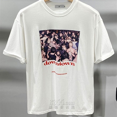 市场上装-T恤-休闲T恤【实拍】