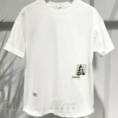 市场上装-T恤-微潮T恤【实拍】