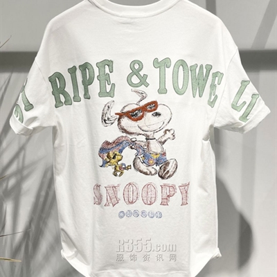 市场上装-T恤-微潮T恤【实拍】