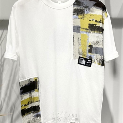市场上装-T恤-微潮T恤【实拍】