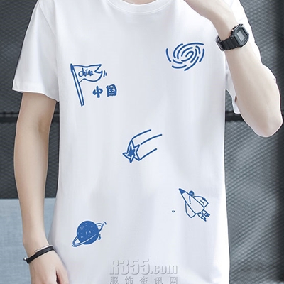 市场上装-T恤-休闲T恤