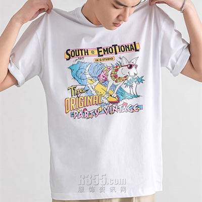 市场上装-T恤-休闲T恤