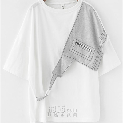 市场上装-T恤-微潮T恤