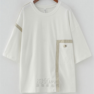 市场上装-T恤-微潮T恤