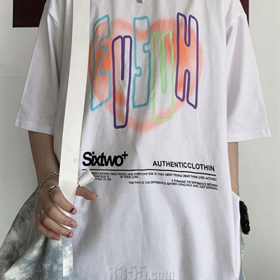 市场上装-T恤-微潮T恤