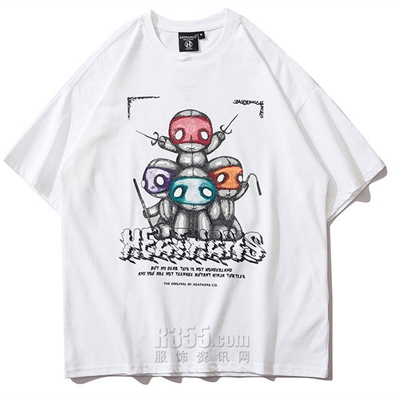 市场上装-T恤-微潮T恤