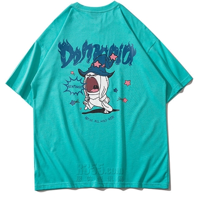 市场上装-T恤-微潮T恤