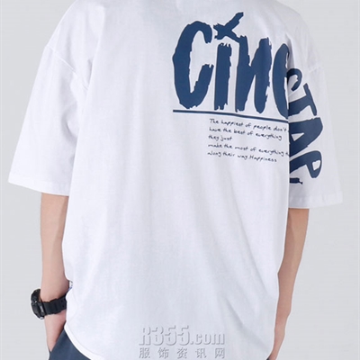 市场上装-T恤-微潮T恤