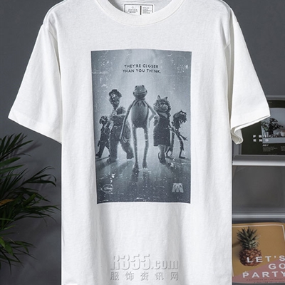 市场上装-T恤-休闲T恤【实拍】