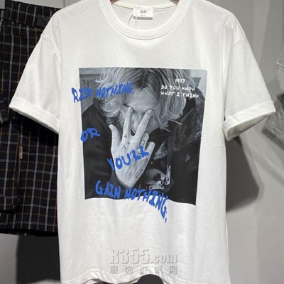 市场上装-T恤-休闲T恤【实拍】