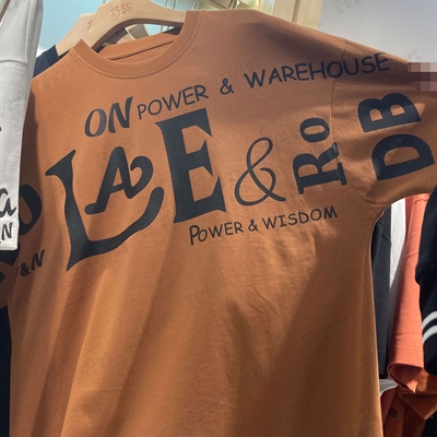 市场上装-T恤-微潮T恤【实拍】