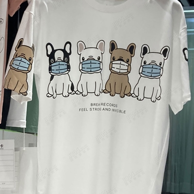 市场上装-T恤-休闲T恤【实拍】