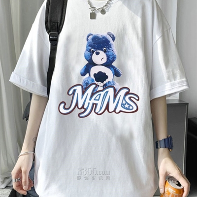 市场上装-T恤-微潮T恤