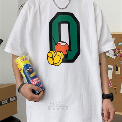 市场上装-T恤-微潮T恤