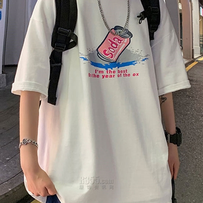 市场上装-T恤-微潮T恤