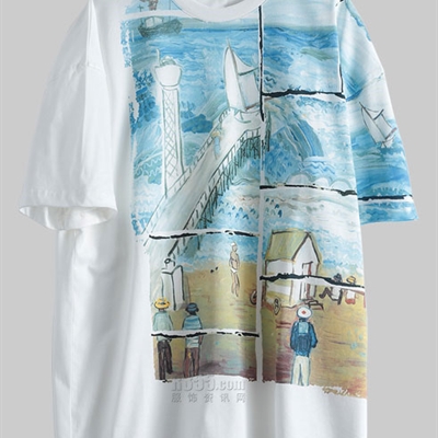 市场上装-T恤-微潮T恤